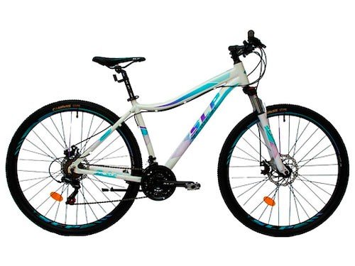 Bicicleta Mountain Bike Mujer Dama R.29 Shimano 21V F/Disc SLP 100