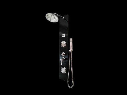 Columna de ducha  c/display color negro Aqualaf AquaShower