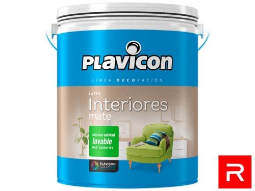 Látex Interior Mate Lavable  Plavicon 20 Litros