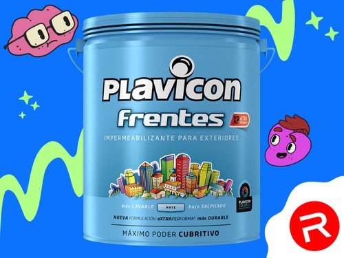 Frentes XP Impermeabilizante para Exteriores Plavicon 25 kgs