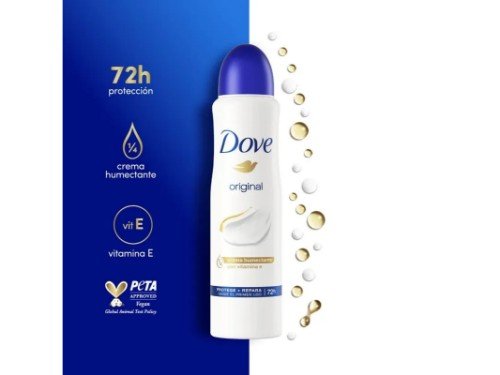 Dove Desodorante Antitranspirante En Aerosol Original 150 Ml