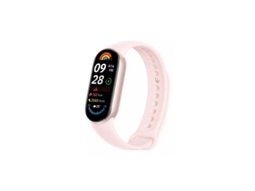 Smartwatch Xiaomi Smart Band 9 Pantalla Amoled de 1.62" Malla Rosa