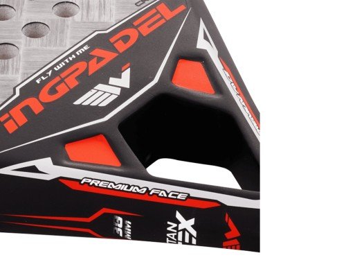 Paleta de Pádel Wingpadel Air Combat Titanium Attack Eva Soft