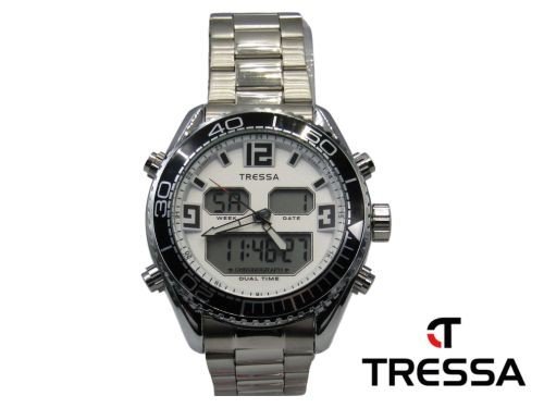 Reloj Tressa Hombre Deportivo Anadigi - Crono - Alarma - Dual Time