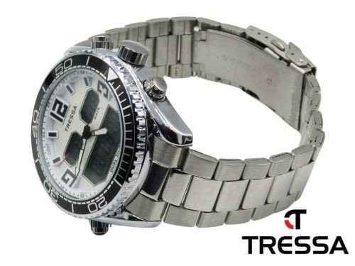 Reloj Tressa Hombre Deportivo Anadigi - Crono - Alarma - Dual Time