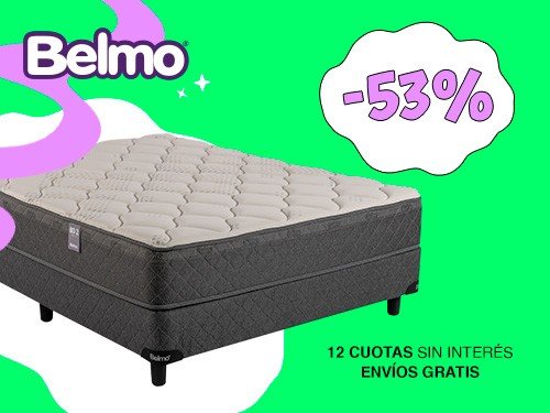 Colchón y Sommier Belmo Density 2 - 2 Plazas 190x140