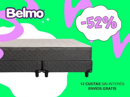 Colchón y Sommier Belmo Density 2 King 200x200