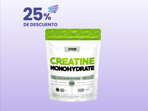 Creatina Monohydrate Doy Pack Star Nutrition X300grs