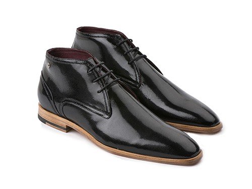 ZAPATO RINGO PINOT 01 CHAROL TOPACIO NEGRO