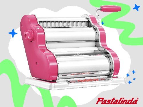 Pastalinda Clásica 200 Fucsia - Máquina de Pastas Caseras