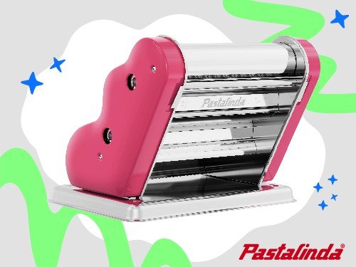 Pastalinda Clásica 200 Fucsia - Máquina de Pastas Caseras