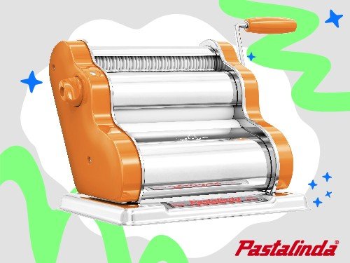 Pastalinda Clásica 200 Naranja - Máquina de Pastas Caseras