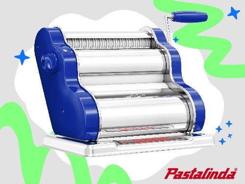 Pastalinda Clásica 200 Azul - Máquina de Pastas Caseras