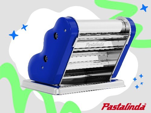 Pastalinda Clásica 200 Azul - Máquina de Pastas Caseras