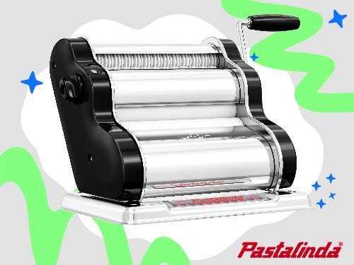 Pastalinda Clásica 200 Negra - Máquina de Pastas Caseras