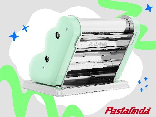 Pastalinda Clásica 200 Verde Pastel - Máquina de Pastas Caseras