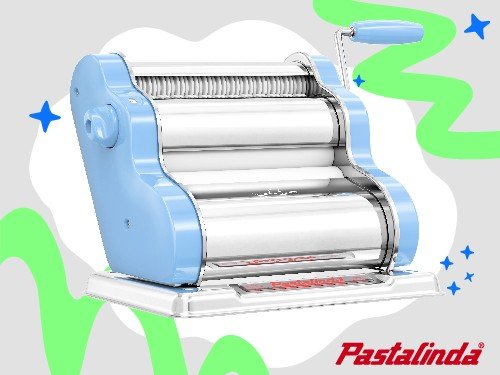 Pastalinda Clásica 200 Celeste - Máquina de Pastas Caseras