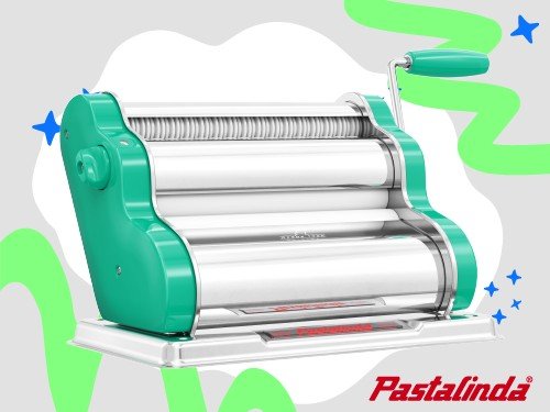 Pastalinda Clásica 260 Verde - Máquina de Pastas Caseras