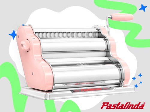 Pastalinda Clásica 260 Rosa - Máquina de Pastas Caseras