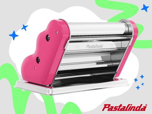 Pastalinda Clásica 260 Fucsia - Máquina de Pastas Caseras