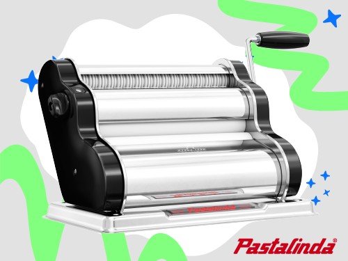 Pastalinda Clásica 260 Negra - Máquina de Pastas Caseras