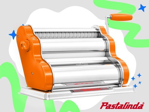 Pastalinda Clásica 260 Naranja - Máquina de Pastas Caseras