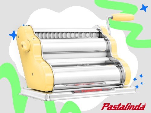 Pastalinda Clásica 260 Amarillo - Máquina de Pastas Caseras