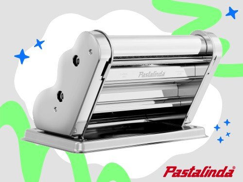 Pastalinda Clásica 260 Cromada - Máquina de Pastas Caseras