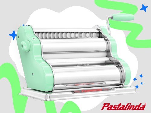 Pastalinda Clásica 260 Verde Pastel - Máquina de Pastas Caseras