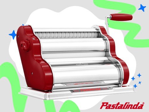 Pastalinda Clásica 260 Bordó - Máquina de Pastas Caseras