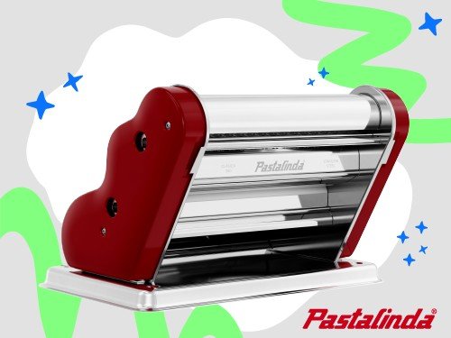 Pastalinda Clásica 260 Bordó - Máquina de Pastas Caseras