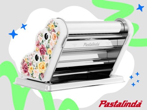 Pastalinda Clásica 260 Fiori Blanca - Máquina de Pastas Caseras