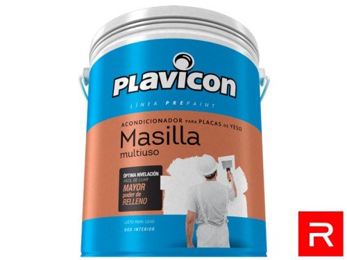 Masilla para Placas de Yeso Masilla Multiuso Plavicon 32 Kg