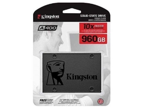 Disco Ssd Kingston 960Gb Ssdnow A400 Sata3 2.5 7Mm (Sa400S37/960G-Tw)