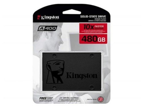 Disco Ssd Kingston 480Gb Ssdnow A400 Sata3 2.5 7Mm (Sa400S37/480G)