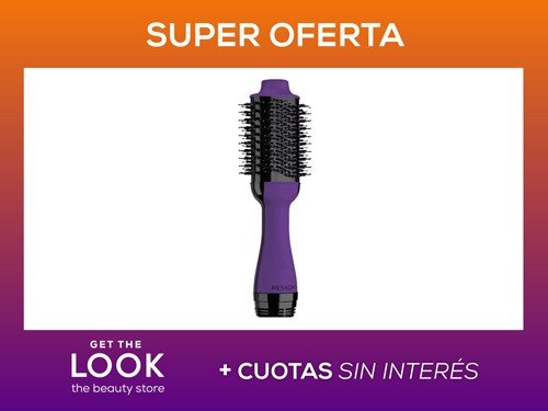 Cepillo Revlon Salón One-Step Secador y Voluminizador Purple Rvdr5222