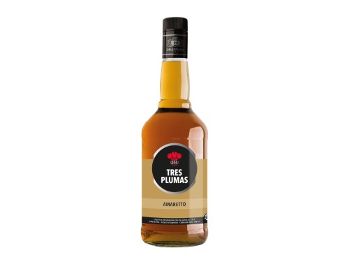 LICOR AMARETTO TRES PLUMAS