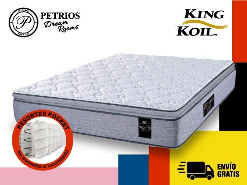 Colchón Resortes Individuales King Koil Kensington 140×190