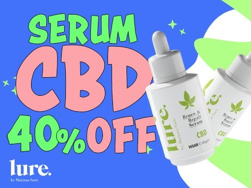 Serum Facial CBD - Hidratación inmediata y duradera - LURE by MS