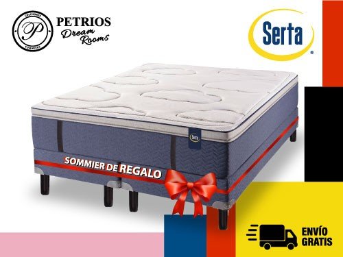 Conjunto Colchón Serta Pensilvania y Sommier Perfect Sleeper 180×200