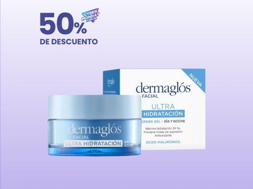 Crema Gel Dia y Noche Dermaglós Ultra Hidratación X50g