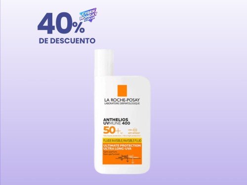 Anthelios UVMune 400 Fps50 Invisible La Roche Posay X50Ml