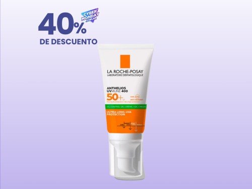 Anthelios Fps50+ Gel Crema Toque Seco La Roche Posay X50Ml