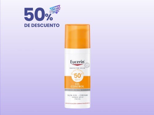 Protector Solar Oil Control Eucerin Toque Seco F50 X50ml