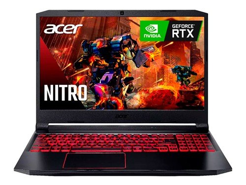 Notebook Gamer Acer Nitro 5 Intel Core i5 16GB NVIDIA RTX3050 Diseño