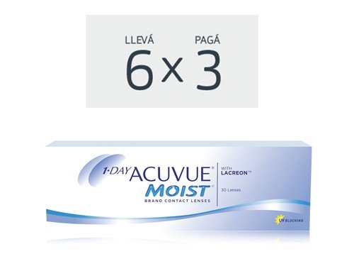 Lentes de contacto Acuvue Moist 1 Day