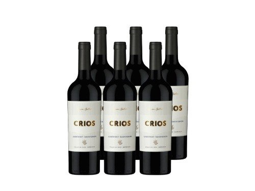 Vino Tinto Crios Cabernet Sauvignon 2021 - 6x750ml