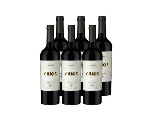 Vino Tinto Crios Red Blend 2022 - 6x750ml