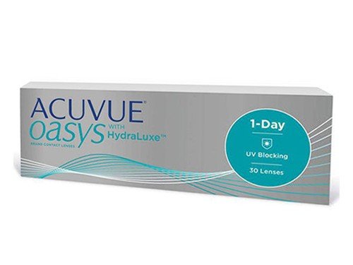 Lentes de contacto Acuvue Oasys 1 Day Hydraluxe