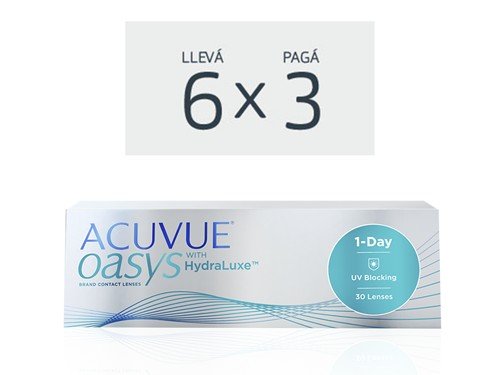 Lentes de contacto Acuvue Oasys 1 Day Hydraluxe